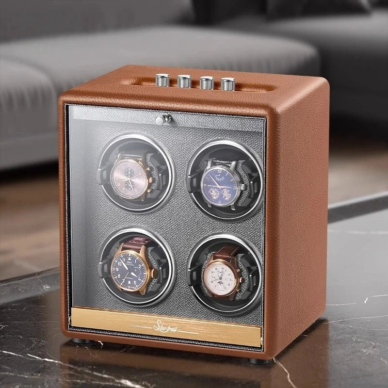 WATCHMATIC Nova Watch Winder 14:1752 watches brown - WatchMatic