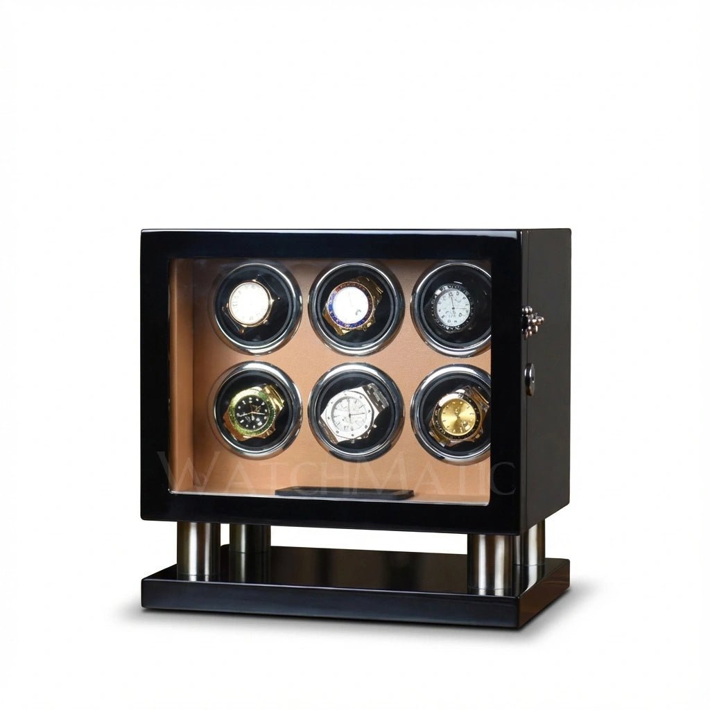 WatchMatic Quantum 6 - Slots Watch Winder - WatchMatic