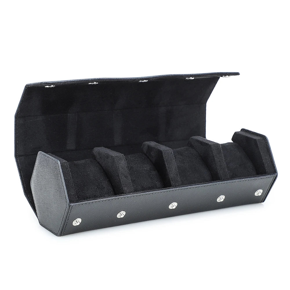 Hexagon Travel Quad Watch Case - WatchMatic