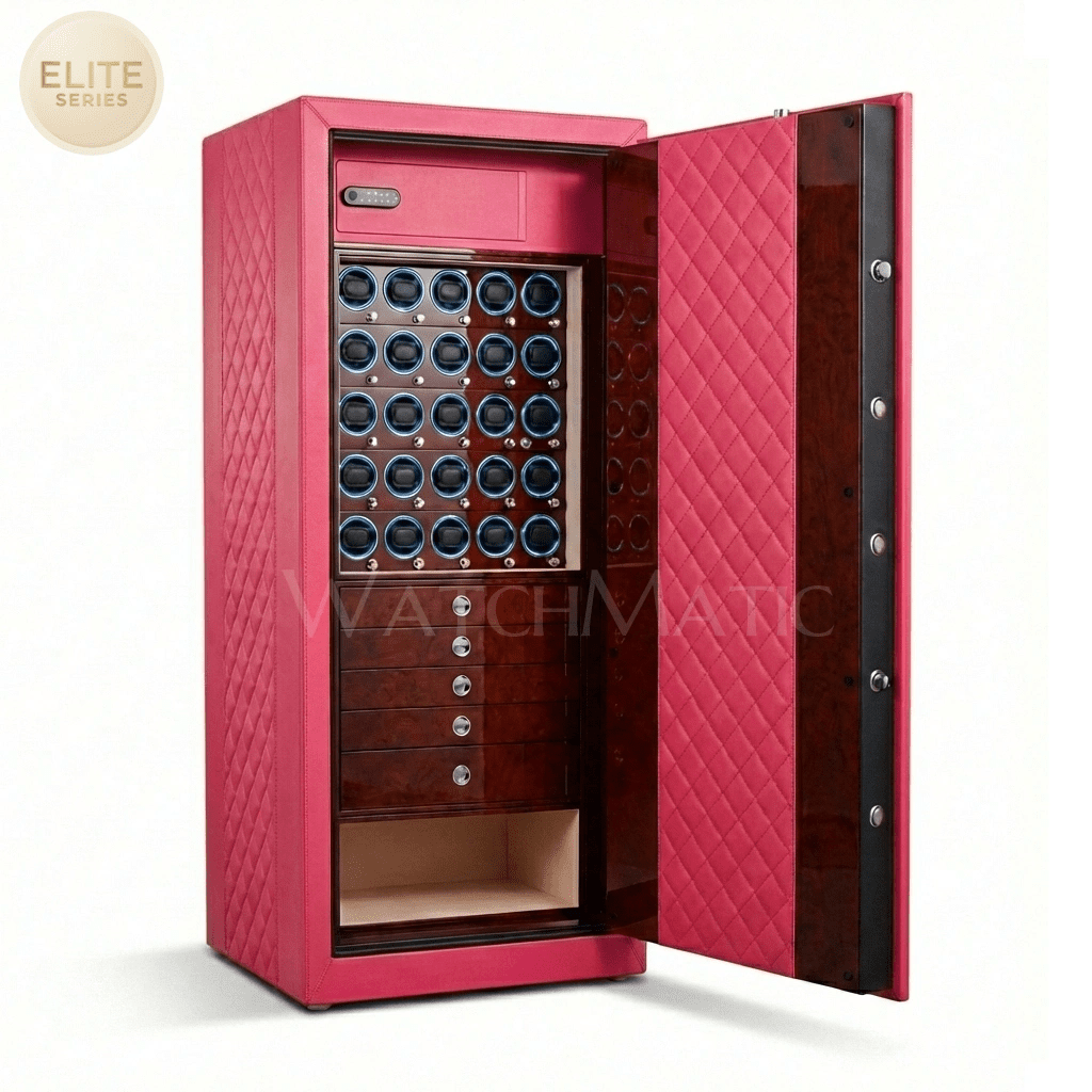 buy Heritage™ Leather Watch Safe at WatchMatic with free shipping