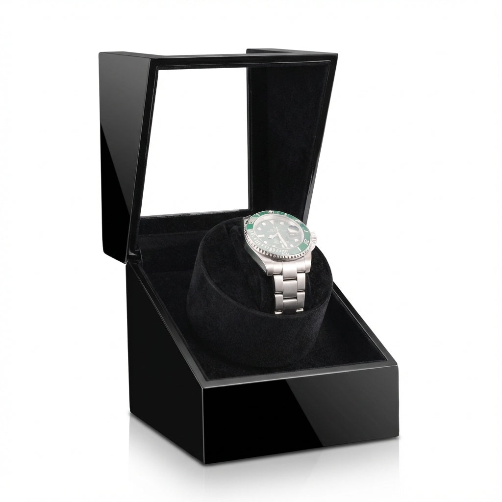 WATCHMATIC Solo Luxury Single Watch Winder 14:193M11011 - WatchMatic
